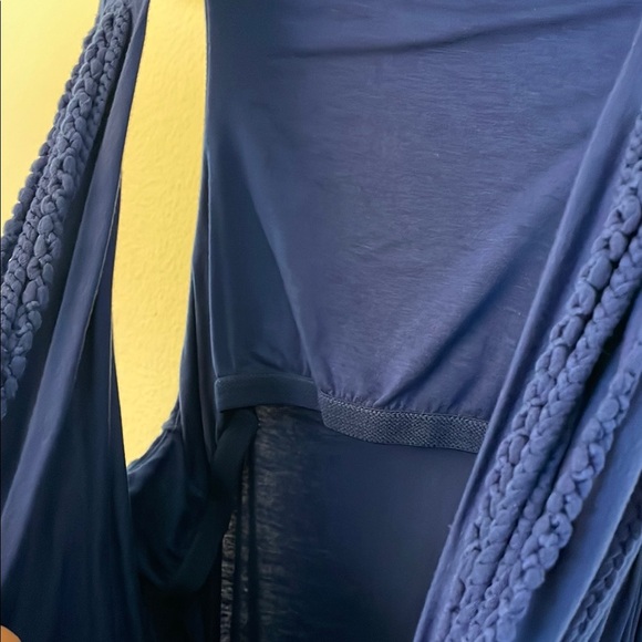 NWOT Free People Royal Blue Boho Dress Sz M - Picture 12 of 12